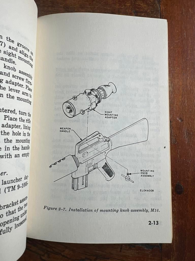 Amerikaans M16 etc nachtkijker AN/PVS-4 infarood voorschrift, Verzamelen, Ophalen of Verzenden, Nederland, Boek of Tijdschrift