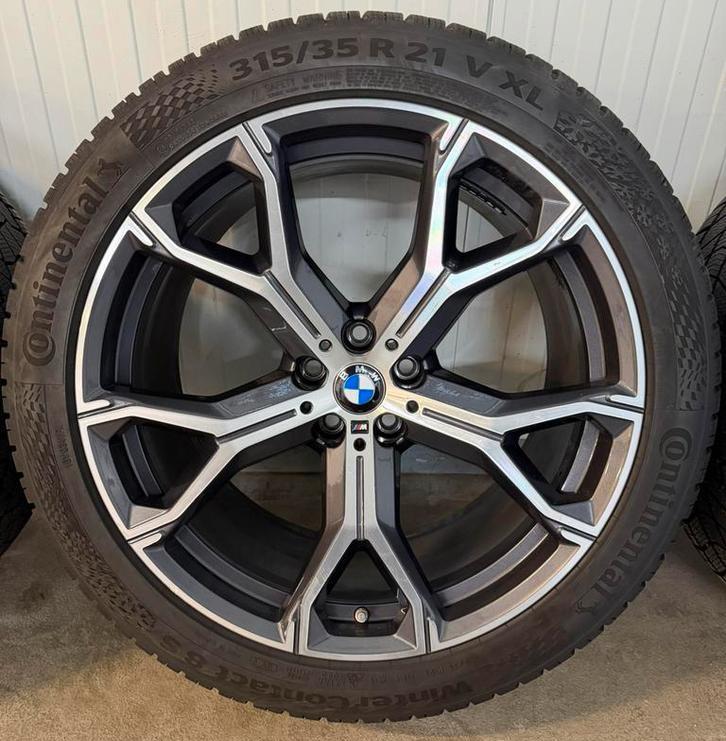 BMW X5 X6 21 inch 741M velgen Z.G.A.N. Winterbanden G05 G06, 275 mm, Nieuw, BMW, BMW