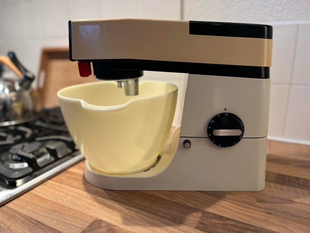 Vintage Kenwood Chef A901, Ophalen, 4 liter of meer, Gebruikt, 3 snelheden of meer