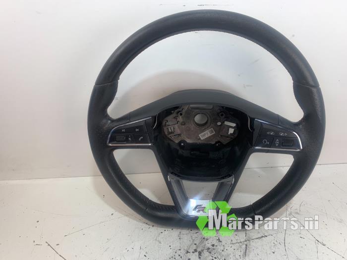 Stuurwiel van een Seat Leon