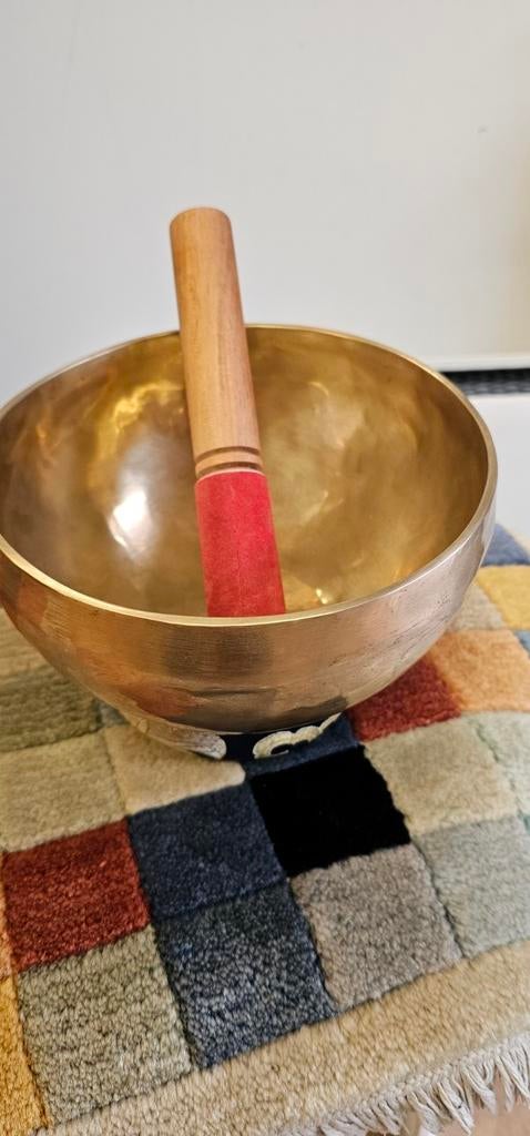 Handgemaakte klankschaal met lange resonantie, Ophalen of Verzenden