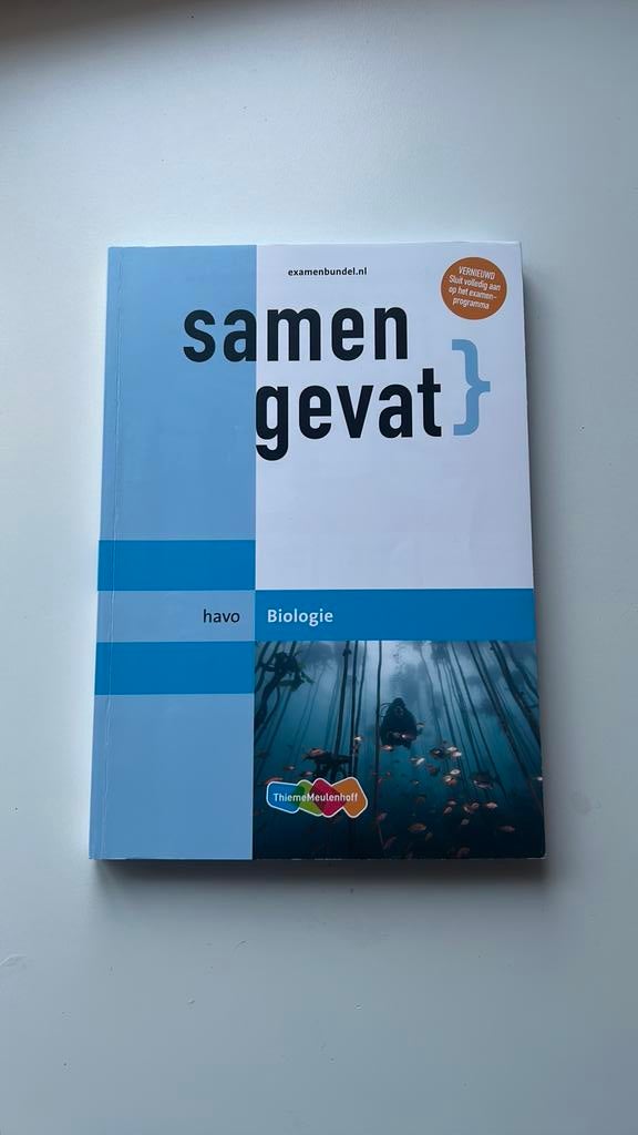 Samengevat Biologie HAVO, Ophalen of Verzenden, Zo goed als nieuw, HAVO, Biologie