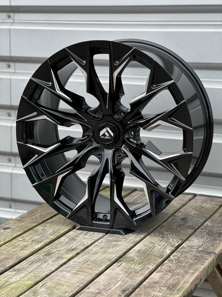 22" 6x139.7 RAM FUEL Look Performance Sportvelgen DODGE RAM, Auto-onderdelen, Banden en Velgen, 2525LV, Bestelwagen, Velg(en)