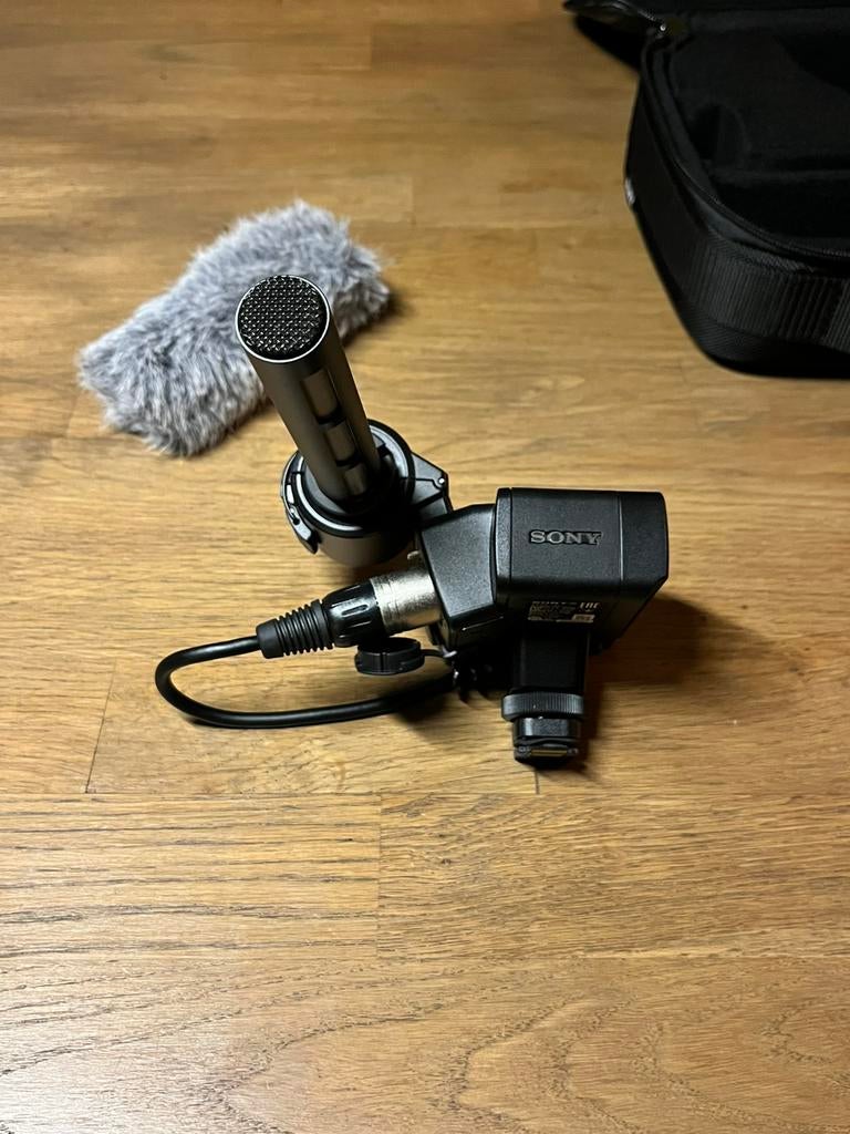 (Nieuw!) Sony XLR-K2M adapter kit en microfoon set, Muziek en Instrumenten, Microfoons, Ophalen of Verzenden, Zo goed als nieuw