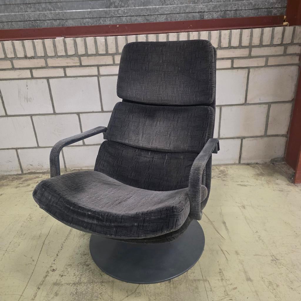 Artifort F182  Draaifauteuil - Geoffrey Harcourt, Huis en Inrichting, Fauteuils, Ophalen