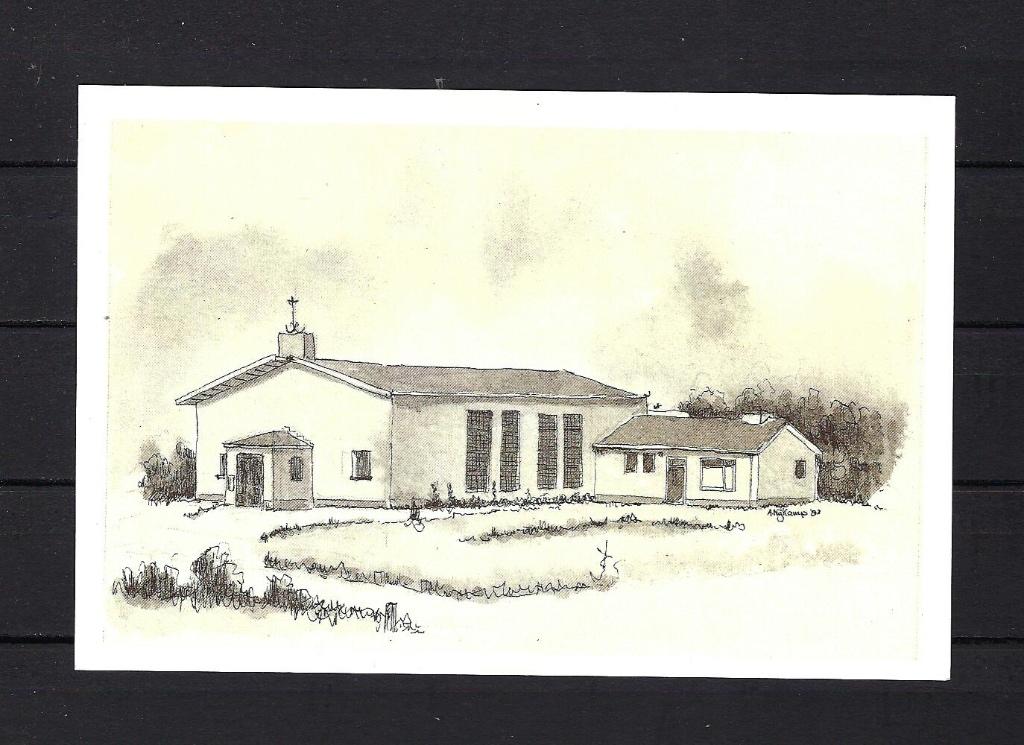 584 KERK De Koog - Texel, R.K. Bonifatiuskerk, Ophalen of Verzenden, Ongelopen, Waddeneilanden