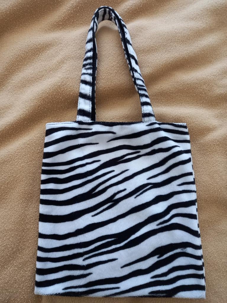 Mooie zebra tas, Ophalen of Verzenden, Nieuw, Wit, Shopper