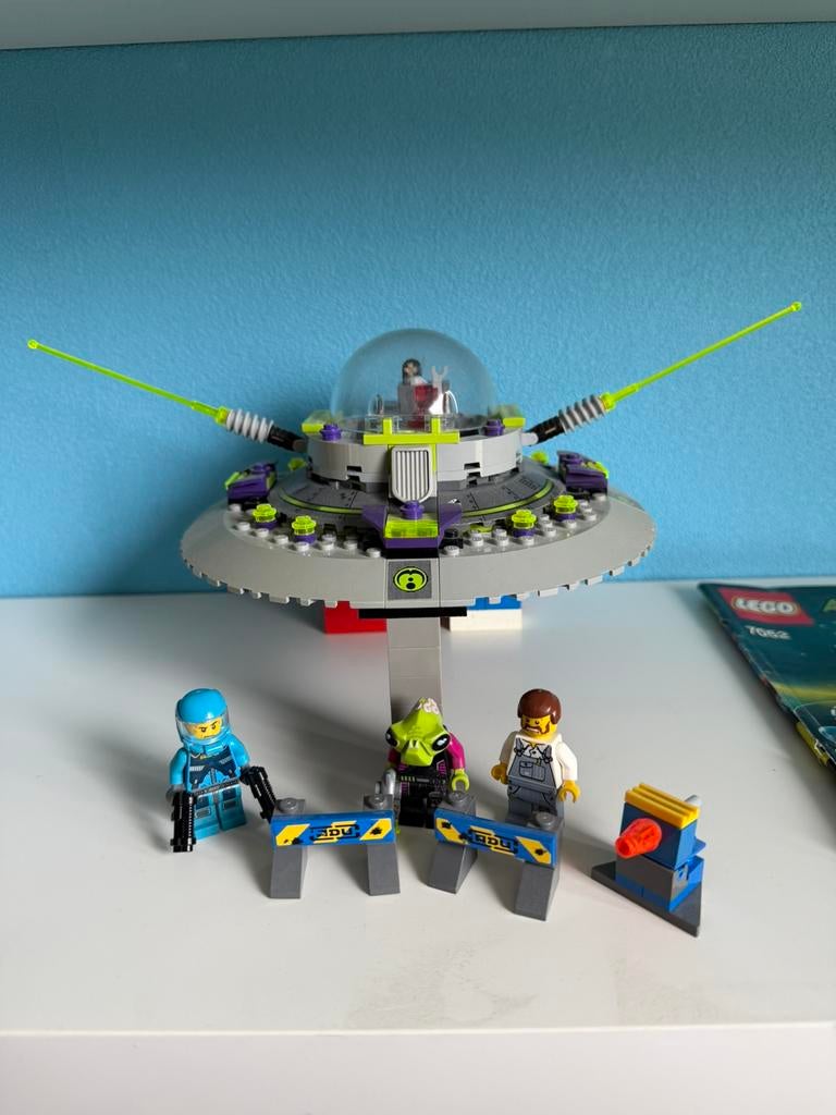 Lego alien conquest 7052, Kinderen en Baby's, Speelgoed | Duplo en Lego, Ophalen of Verzenden, Zo goed als nieuw, Complete set