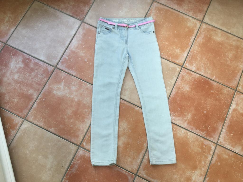 SOHO New York meiden jeans/spijkerbroek, maat 140, Kinderen en Baby's, Kinderkleding | Maat 140, Ophalen of Verzenden, Zo goed als nieuw