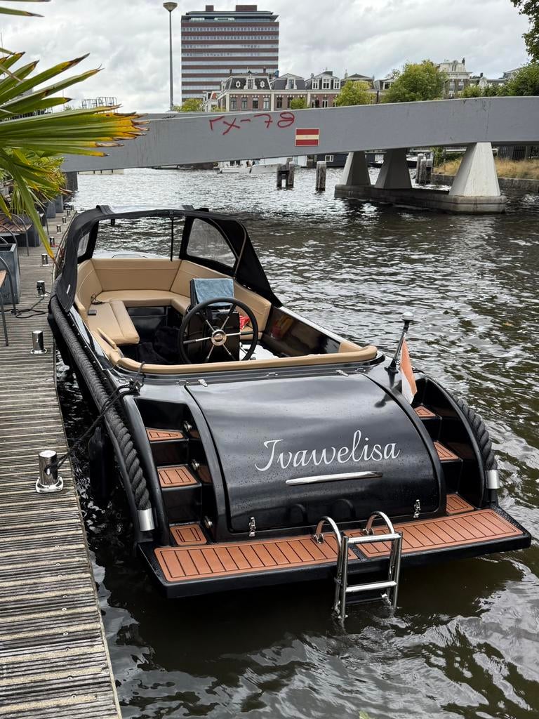 Tender 540 sloep, Ophalen, Binnenboordmotor, Zo goed als nieuw, Polyester