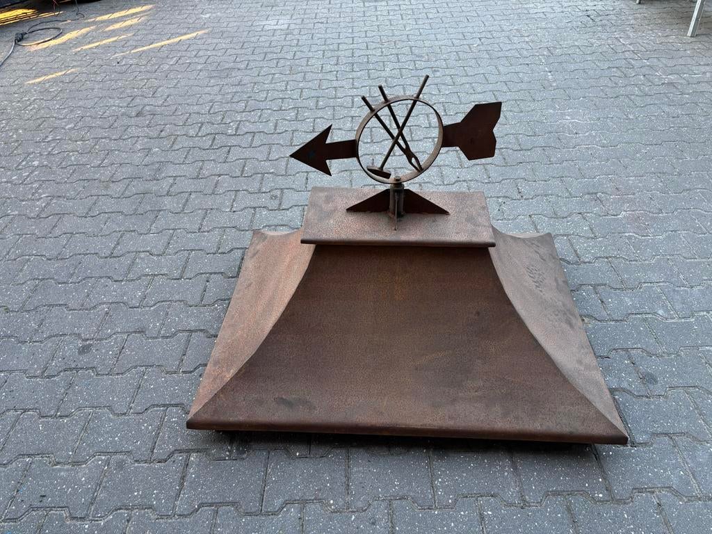 Schoorsteenkap nieuw, Ophalen, Nieuw, Hout, Houtkachel