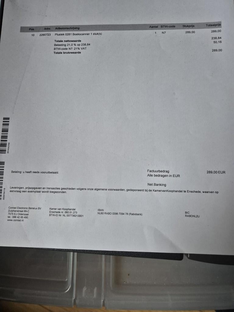 printer/scanner, Computers en Software, Kleur printen, Printer, Inkjetprinter, Nieuw