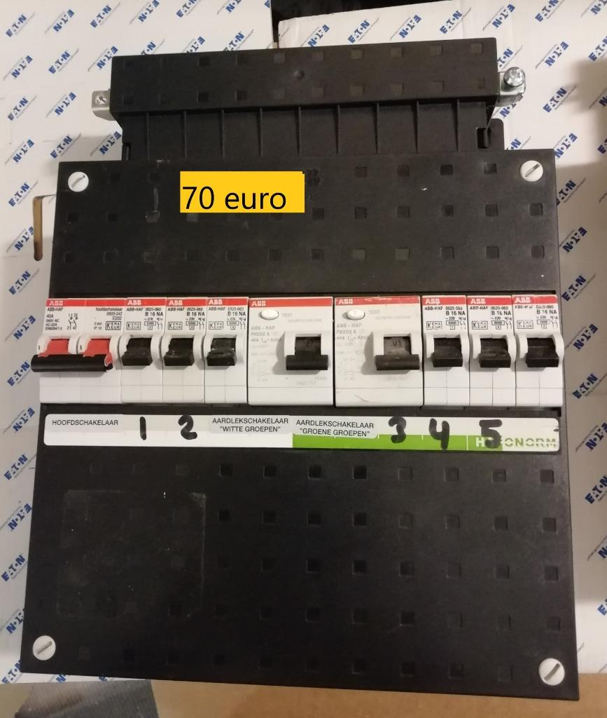 ABB Groepenkasten of meterkasten, Ophalen of Verzenden, Zo goed als nieuw, Overige typen