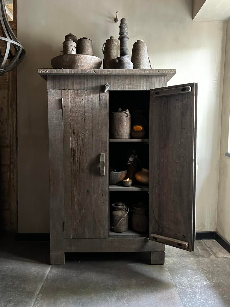 Meidenkast, kast Driftwood 2-deurs, Huis en Inrichting, Kasten | Overige, Ophalen of Verzenden, Nieuw