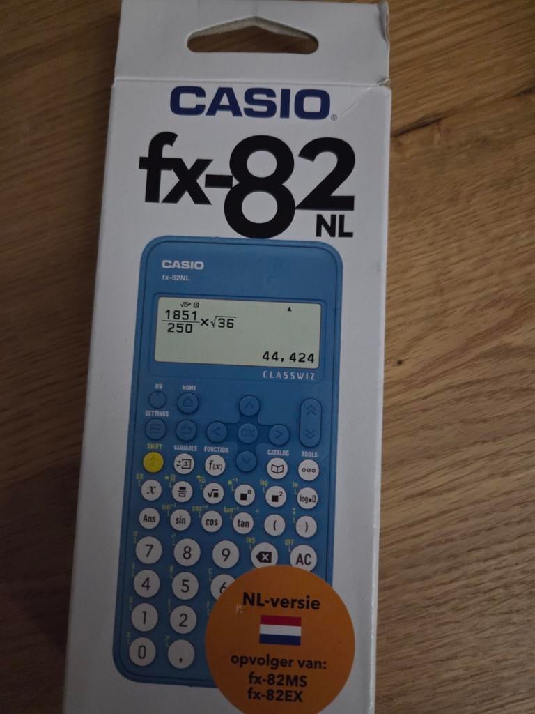 Casio fx-82 Rekenmachine - Perfect voor school!, Ophalen of Verzenden, Nieuw