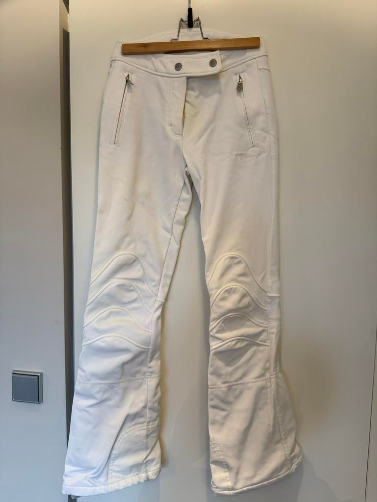 Witte Toni Sailer Ski Broek Maat 34, Ophalen of Verzenden, Gedragen, Maat 34 (XS) of kleiner, Broek
