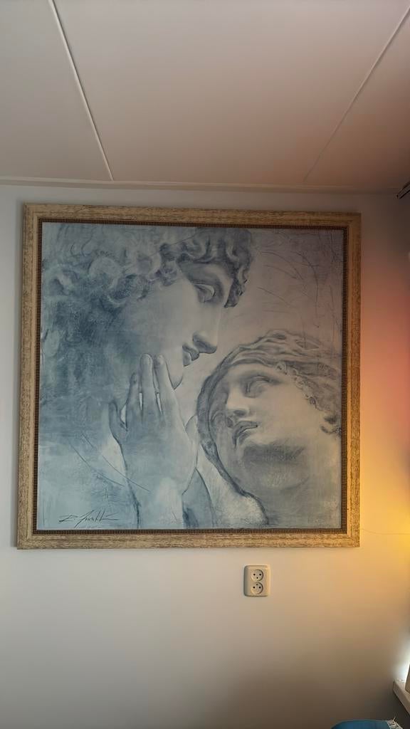 Schilderij To Go Beyond van Richard Franklin, Antiek en Kunst, Kunst | Schilderijen | Klassiek, Ophalen