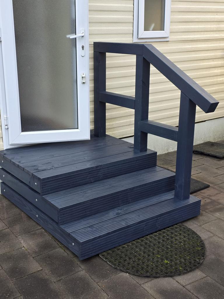 Opstap trap Chalet Tinyhouse Caravan woonwagen, Ophalen of Verzenden, Nieuw, Hout