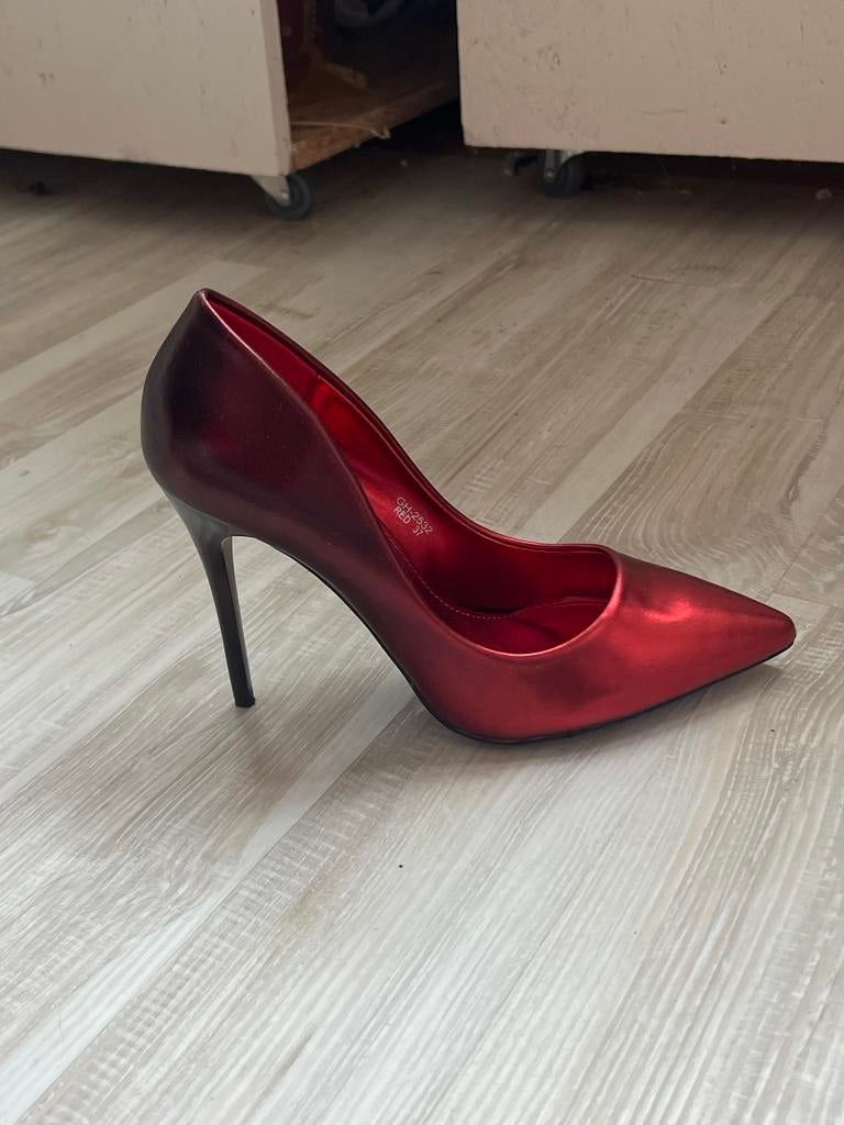 Roze hakken maat 37, Pumps, Nieuw, Ophalen of Verzenden, Rood