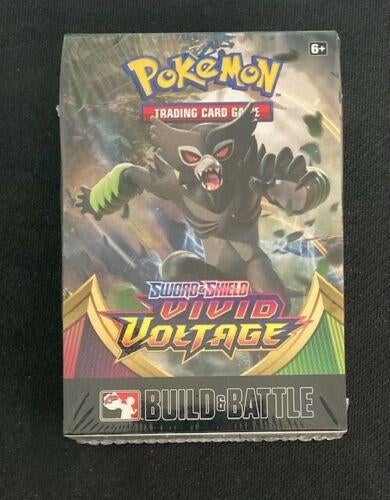 Pokemon sword shield vivid voltage build battle box geseald, Ophalen of Verzenden, Zo goed als nieuw, Boosterbox, Foil
