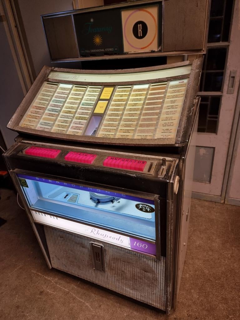Jukebox Rockola Rhapsody 160, Ophalen, Gebruikt, 1970 tot heden, Overige merken