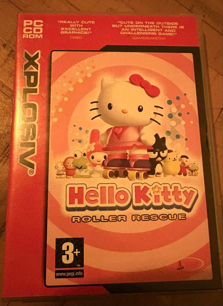 Hello Kitty Roller Rescue - PC CD-ROM, Avontuur en Actie, 1 speler, Ophalen of Verzenden, Zo goed als nieuw