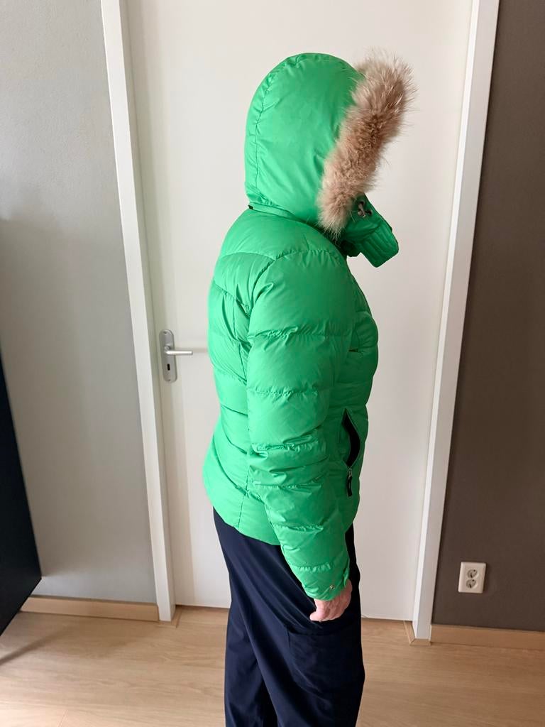 Groene gewatteerde jas van Bogner Fire+Ice, Ophalen of Verzenden, Zo goed als nieuw, Maat 38/40 (M), Groen
