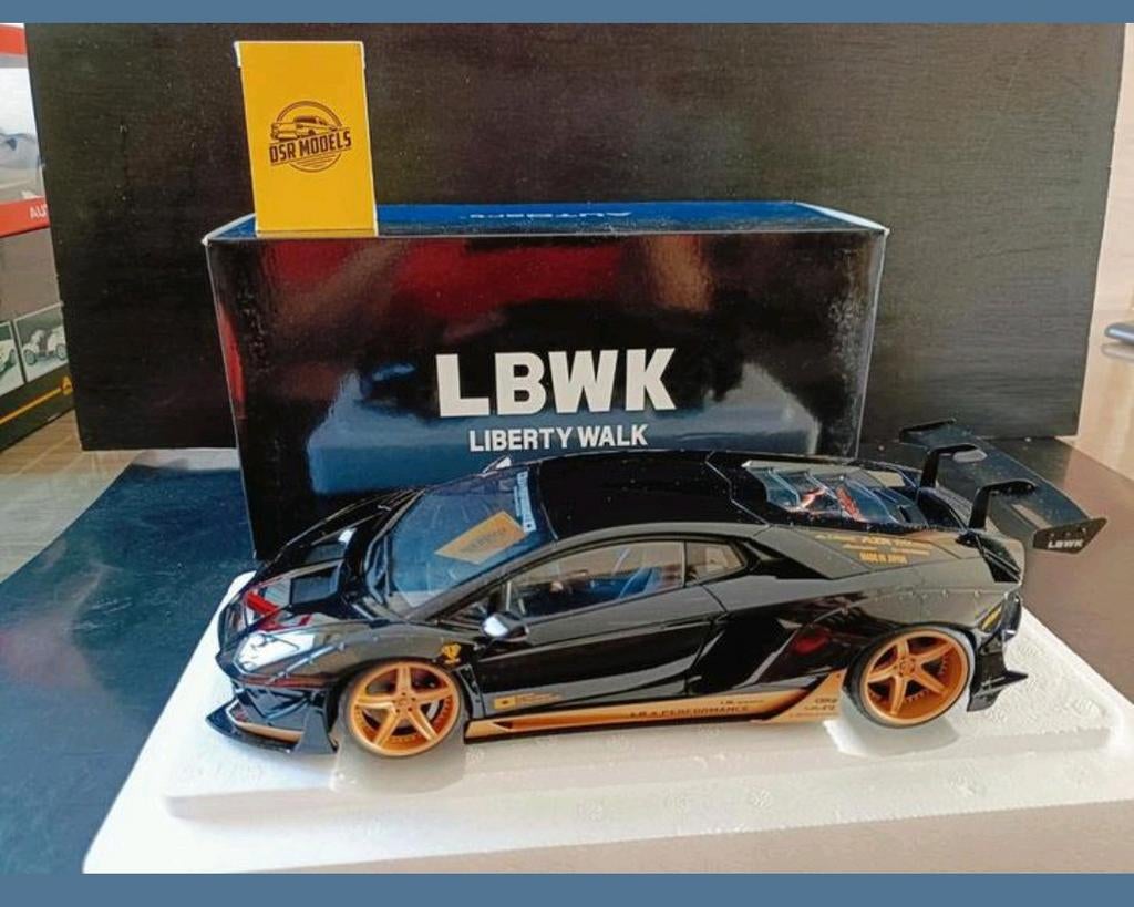 1:18 Lamborghini Aventador Liberty works, S, Auto, Autoart, R