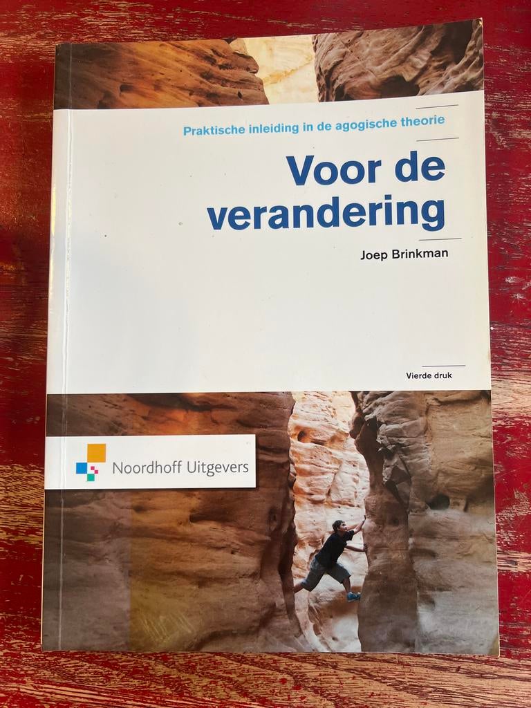 Voor de verandering - Joep Brinkman, Boeken, Ophalen of Verzenden, Gamma, Zo goed als nieuw, HBO