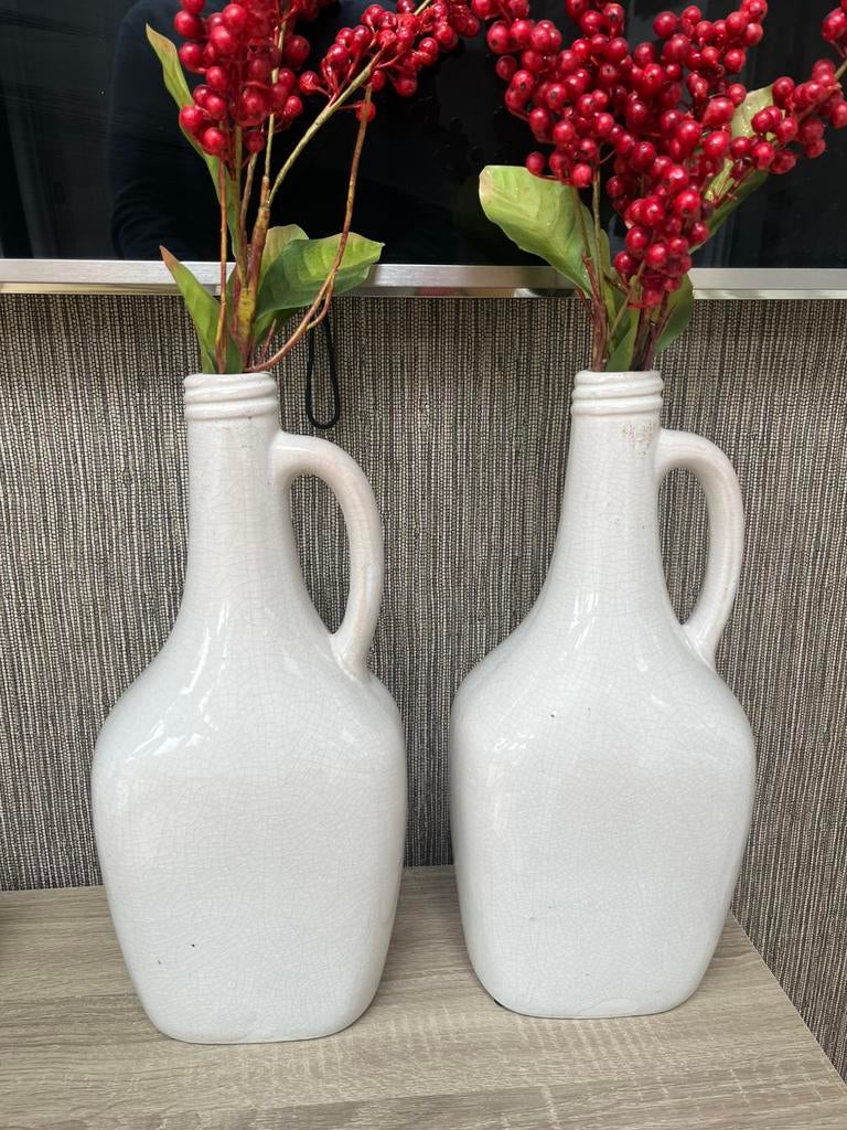 Kruikenset brynxzz, Huis en Inrichting, Woonaccessoires | Vazen, Overige kleuren, Ophalen of Verzenden, Minder dan 50 cm, Glas