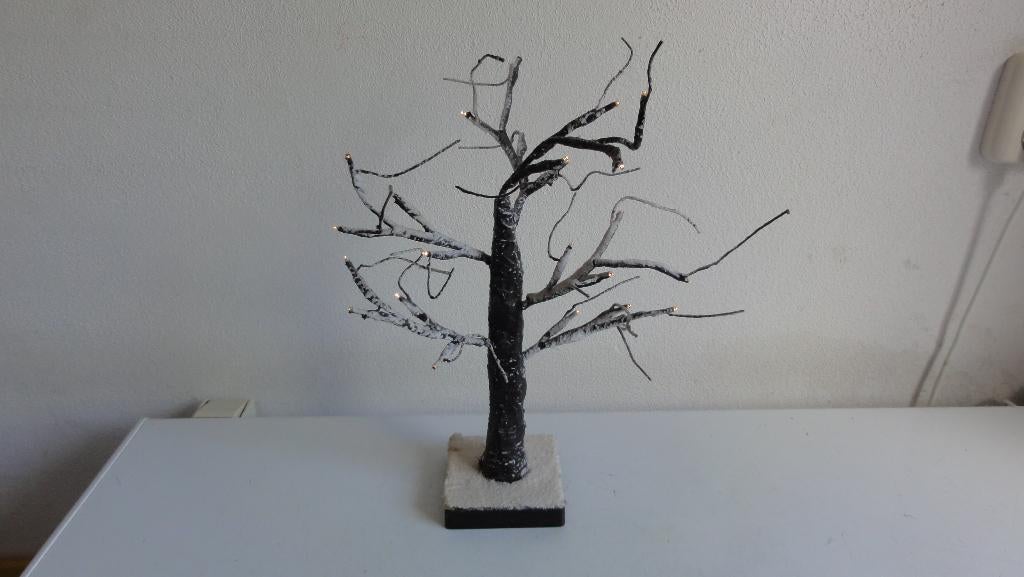Baobab boom met verlichting, leuke mini kerst baobab boom, Ophalen of Verzenden, Zo goed als nieuw