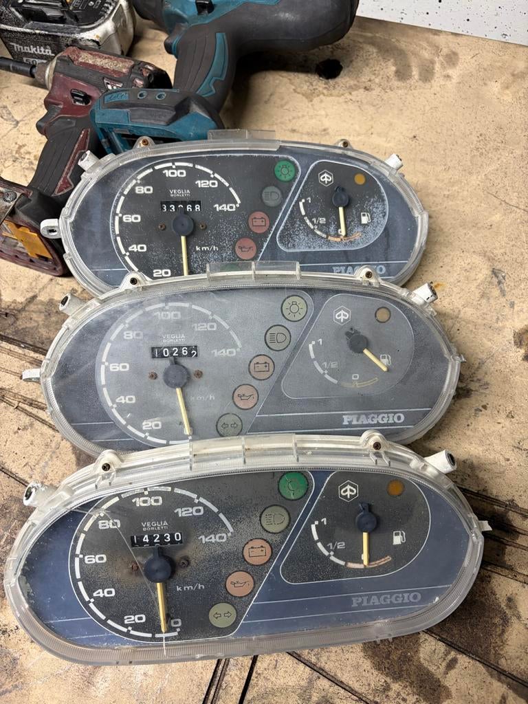 Piaggio Skr Teller Units, Ophalen, Gebruikt