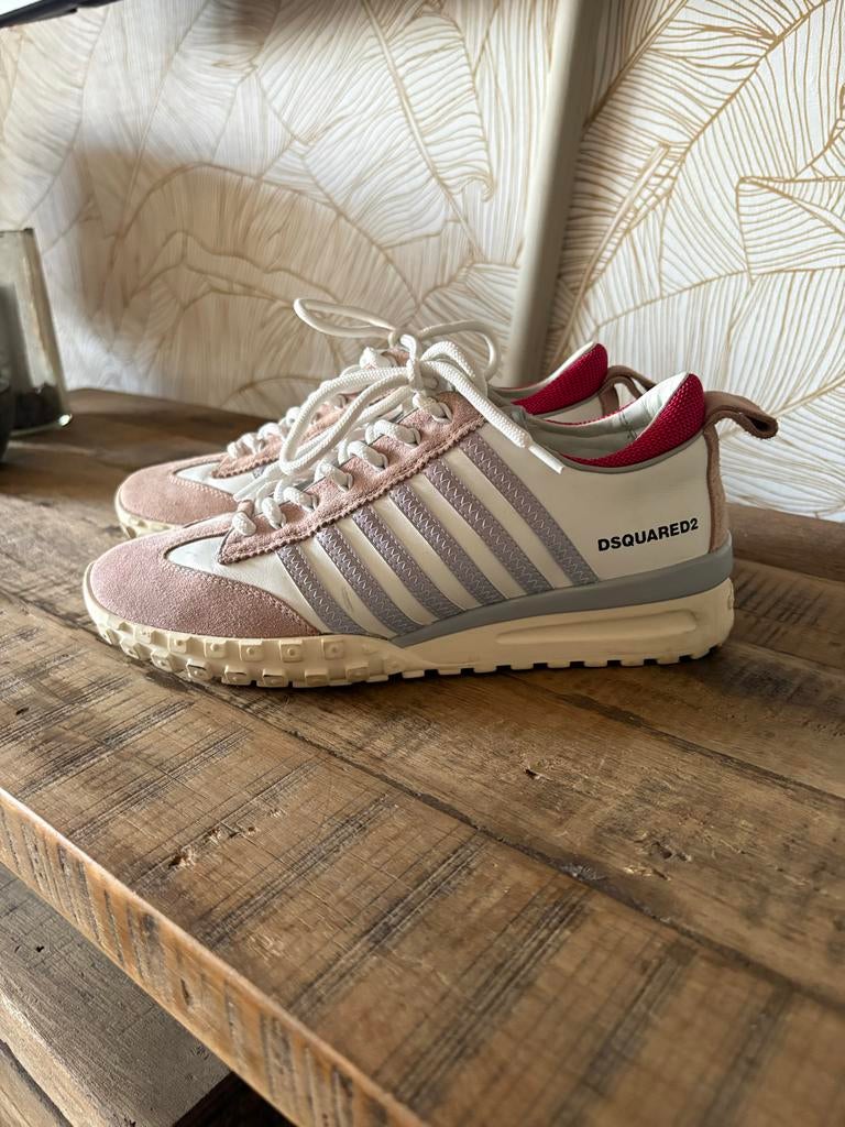 Dsquared Schoenen, Verzenden, Wit, Sneakers of Gympen
