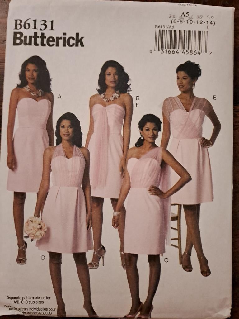 Butterick patroon, Ophalen of Verzenden, Vrouw, Overige merken