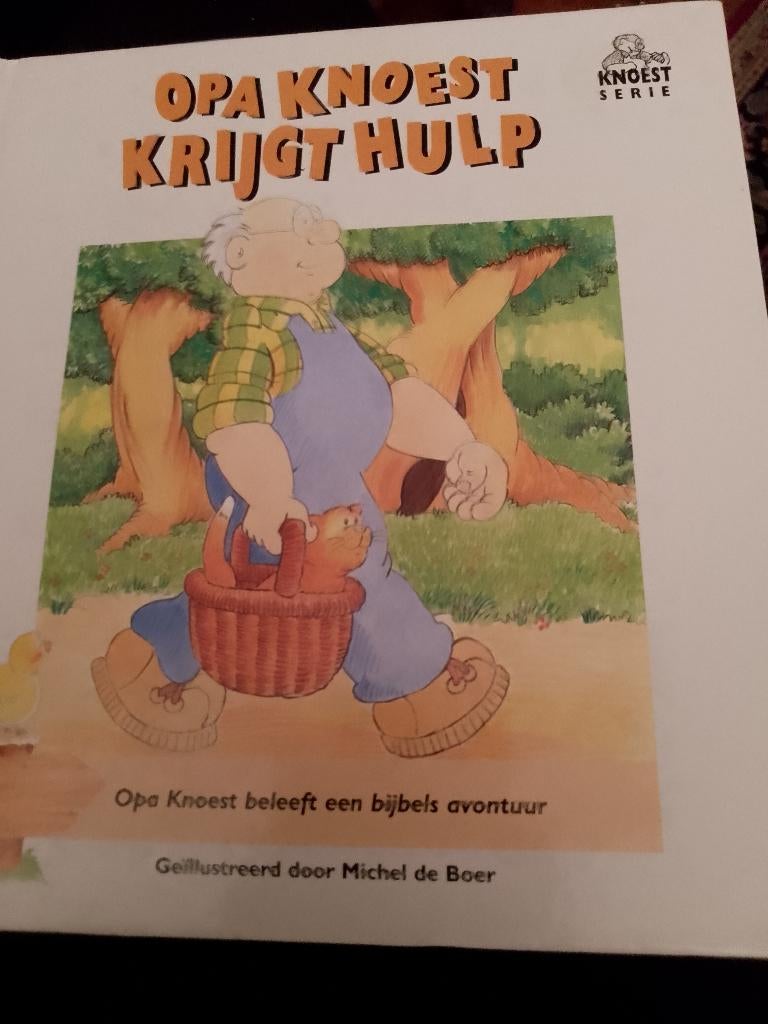 Boek opa knoest krijgt hulp  wind ark boek, Ophalen of Verzenden, Zo goed als nieuw, Fictie algemeen