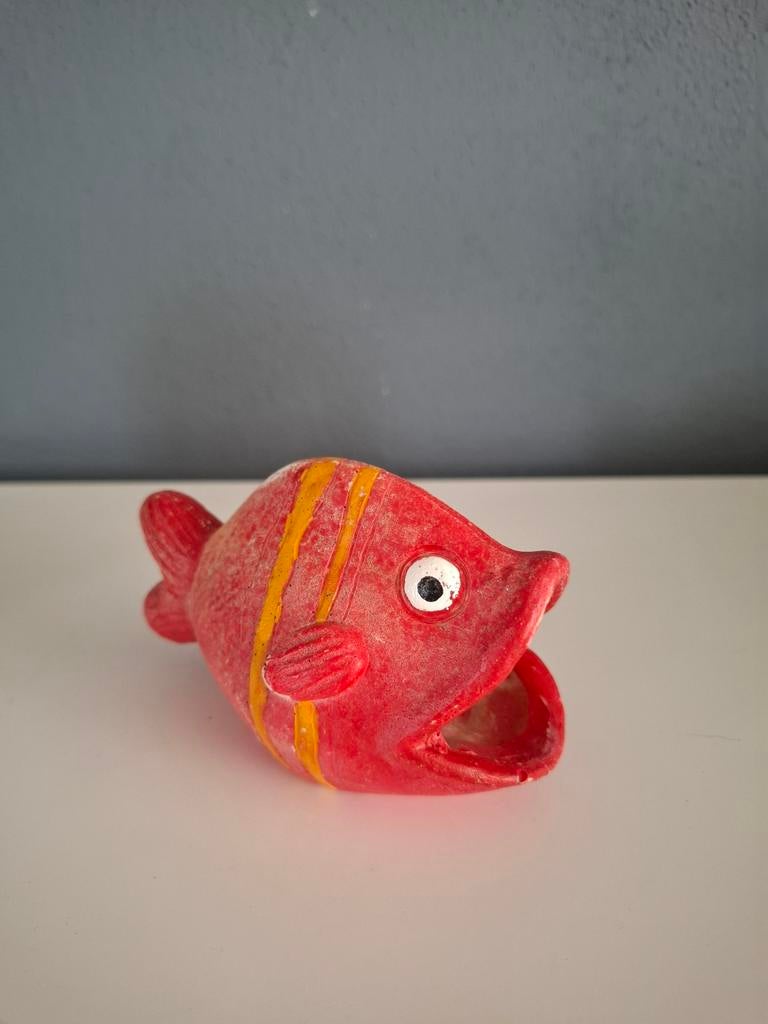 Aquarium ornament vis., Ophalen of Verzenden, Zo goed als nieuw, Steen, Aardewerk of Keramiek, Dier