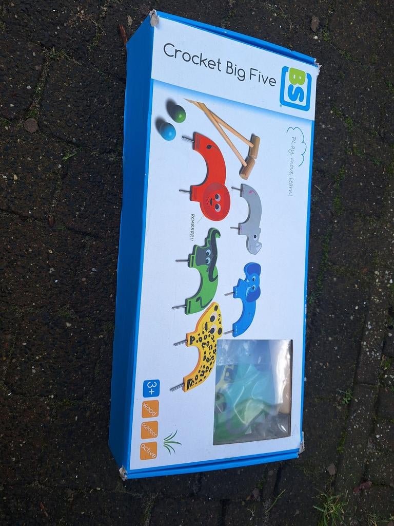 BS Toys Crocket Big Five - Zo goed als nieuw!, Kinderen en Baby's, Speelgoed | Buiten | Los speelgoed, Ophalen, Zo goed als nieuw