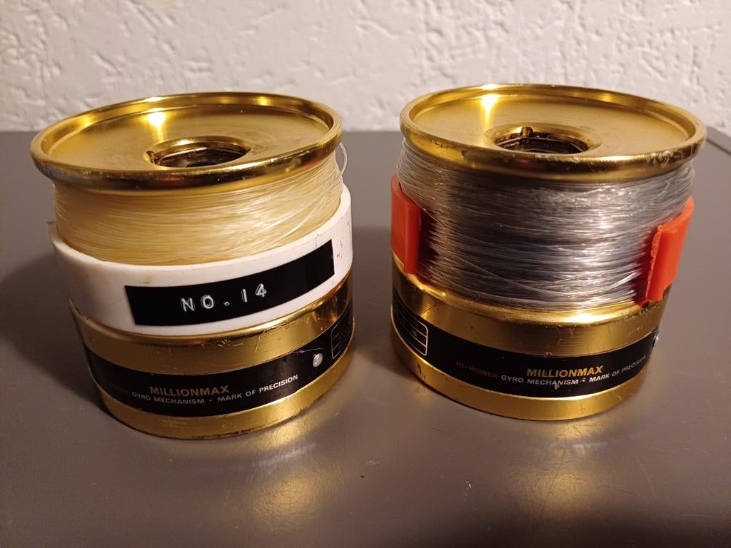 Daiwa Millionmax Reservespoelen - Set van 2, Watersport en Boten, Hengelsport | Karpervissen, Ophalen of Verzenden, Gebruikt, Molen