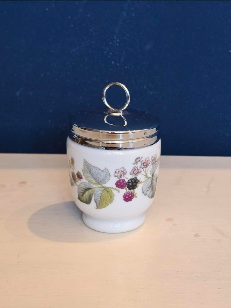 Egg coddler Royal Worcester Bramen, Antiek en Kunst, Antiek | Servies los, Ophalen of Verzenden