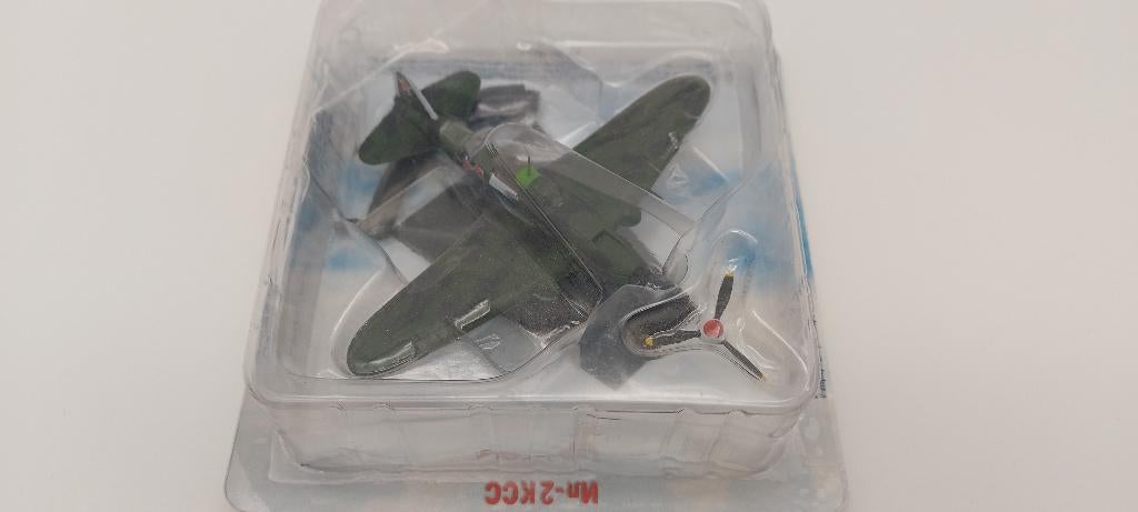 Deagostini IL 2 vliegtuig schaalmodel, Overige merken, 1:72 tot 1:144, Verzenden, Nieuw