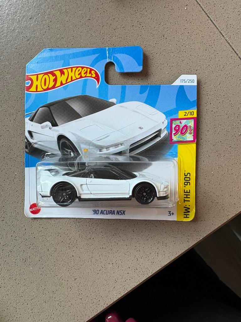 Hot wheels '90 acura nsx, Ophalen of Verzenden, Nieuw, Auto