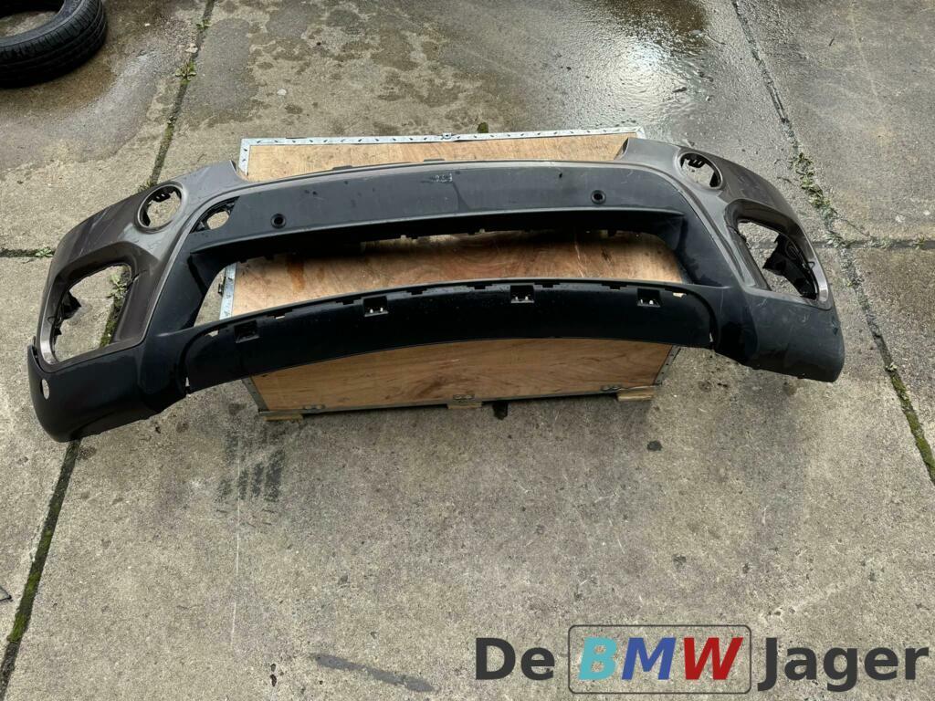 Voorbumper sparkling bronze BMW X5 E70 LCI 51117210763, Gebruikt, Voor, Ophalen of Verzenden