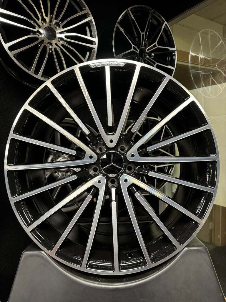 21 inch velgen voor Mercedes AMG look 5x112 S klasse W223 W2