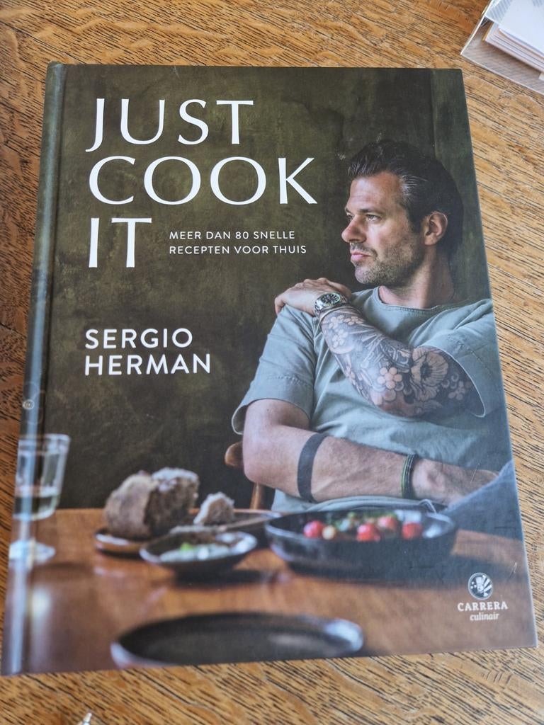 Just Cook it van Sergio Herman. Als nieuw, Ophalen, Zo goed als nieuw