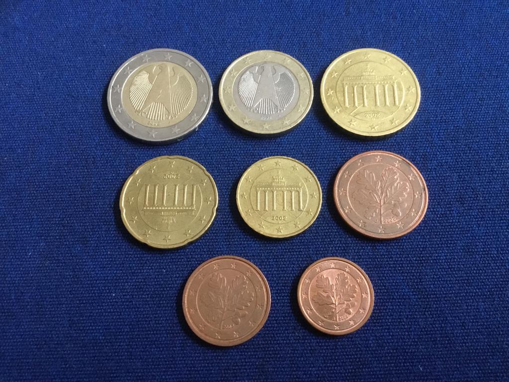 Euromunten Duitsland 2002., Ophalen of Verzenden, Duitsland, Setje
