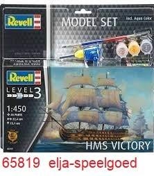 Revell 1:450 H.M.S. VICTORY Zeil Boot 65819 modelbouw, Hobby en Vrije tijd, Modelbouw | Boten en Schepen, Ophalen of Verzenden