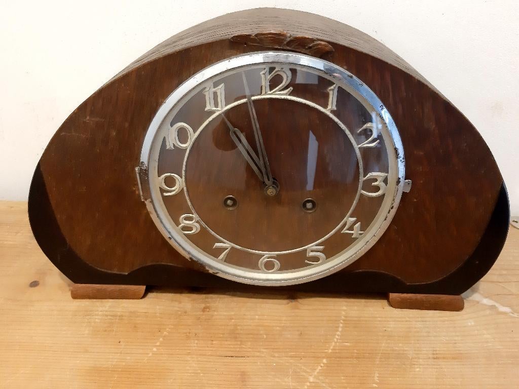 Jaren 50-60 pendule, Antiek en Kunst, Ophalen of Verzenden