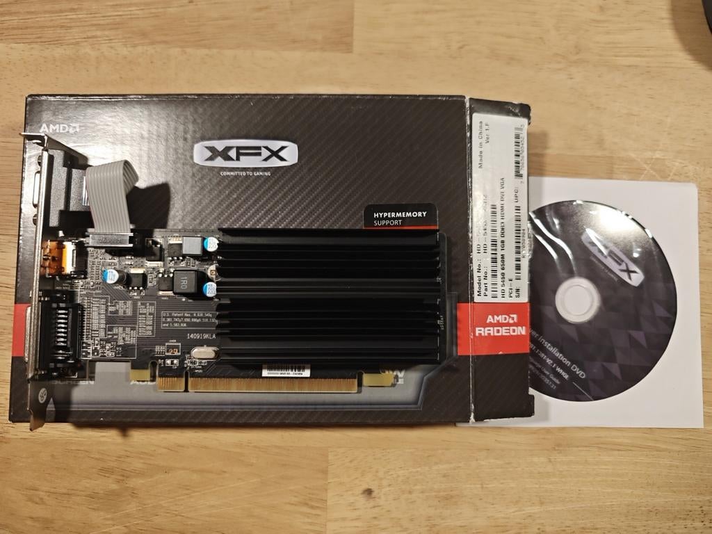 AMD Radeon HD 5450, Computers en Software, Videokaarten, Gebruikt, AMD, GDDR3, HDMI