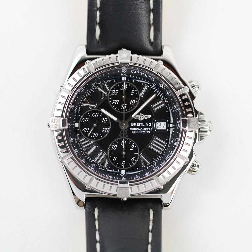 Breitling Crosswind Chronograph 43 (Zeer goed/ 2008), Sieraden, Tassen en Uiterlijk, Horloges | Heren, Ophalen of Verzenden, Zo goed als nieuw