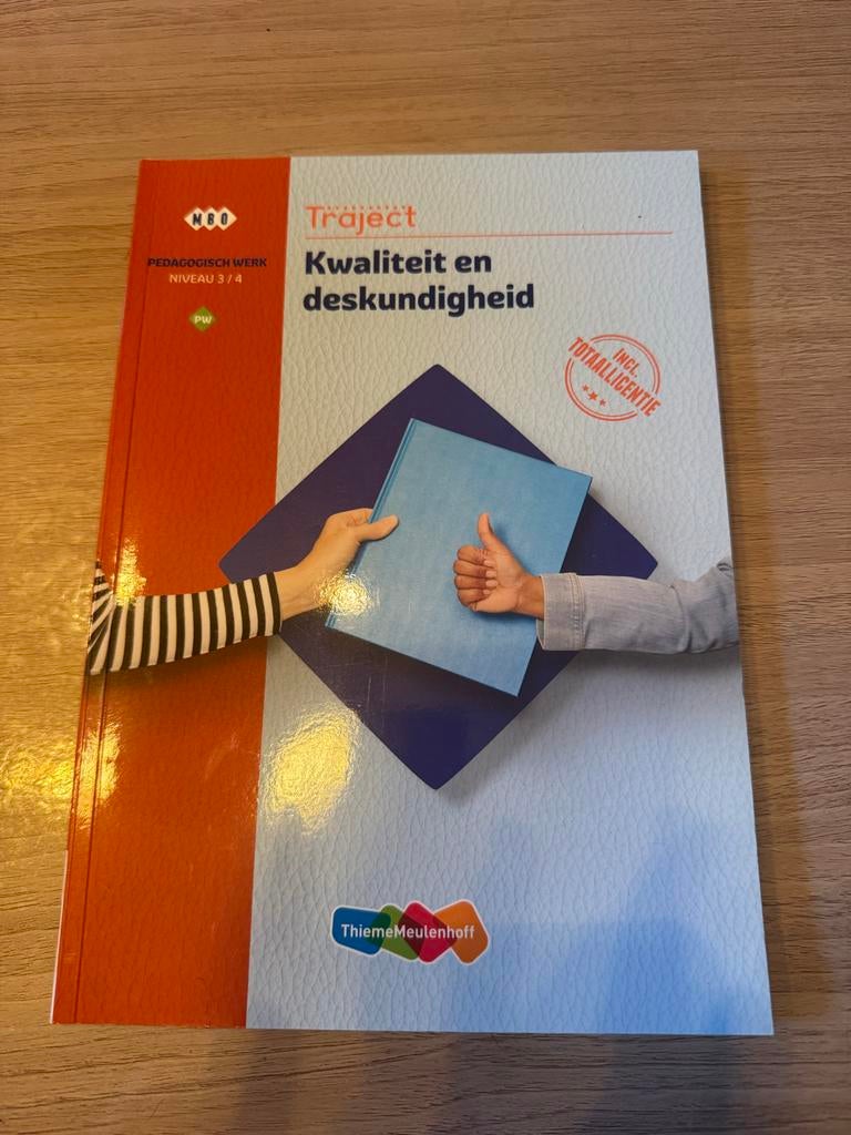 Traject Kwaliteit en deskundigheid MBO boek, Ophalen of Verzenden, Zo goed als nieuw, MBO